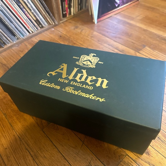 Alden Plain Toe Blucher Snuff Suede 9D Brand New - Picture 4 of 4